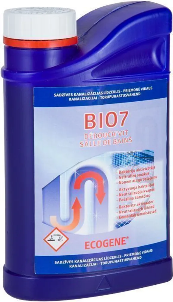 KANALISATSIOONI BIOLOOGILINE PREPARAAT BIO 7 BATH TRAP BIO7-32015
