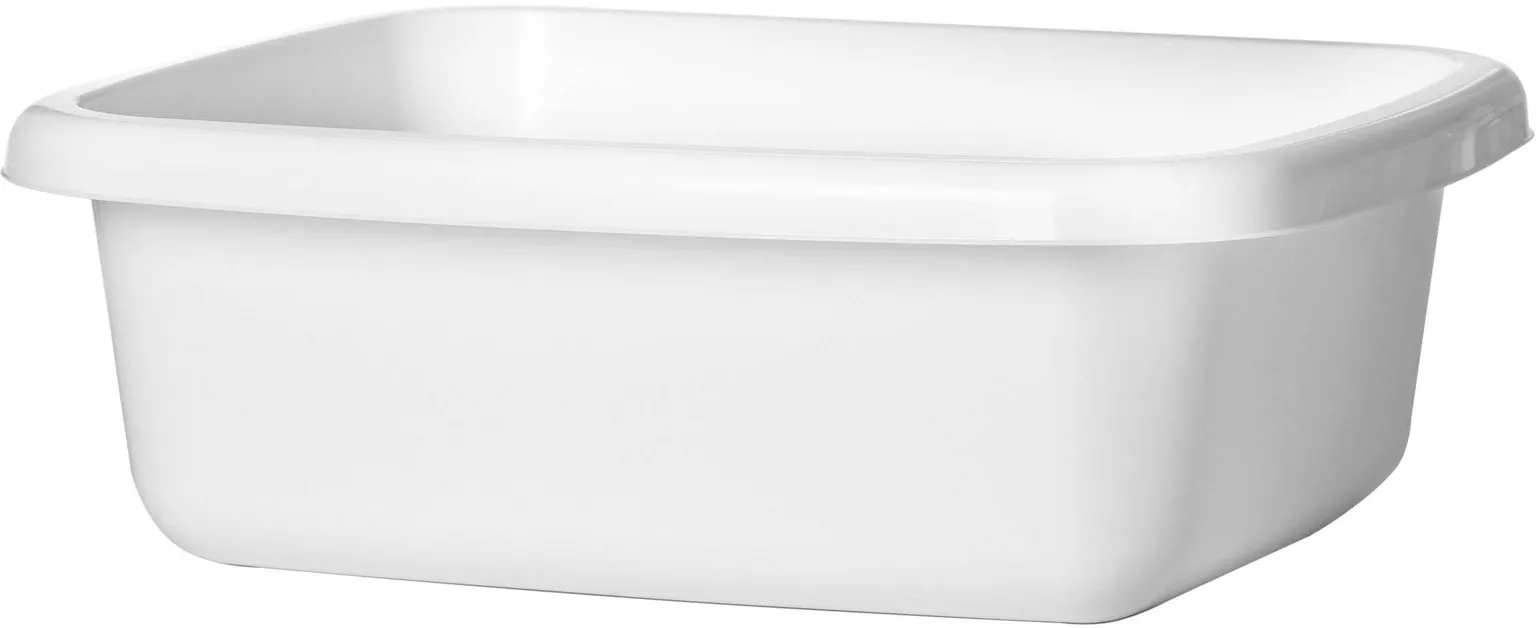 PESUKAUSS PLAST TEAM RECTANGULAR 10L VALGE