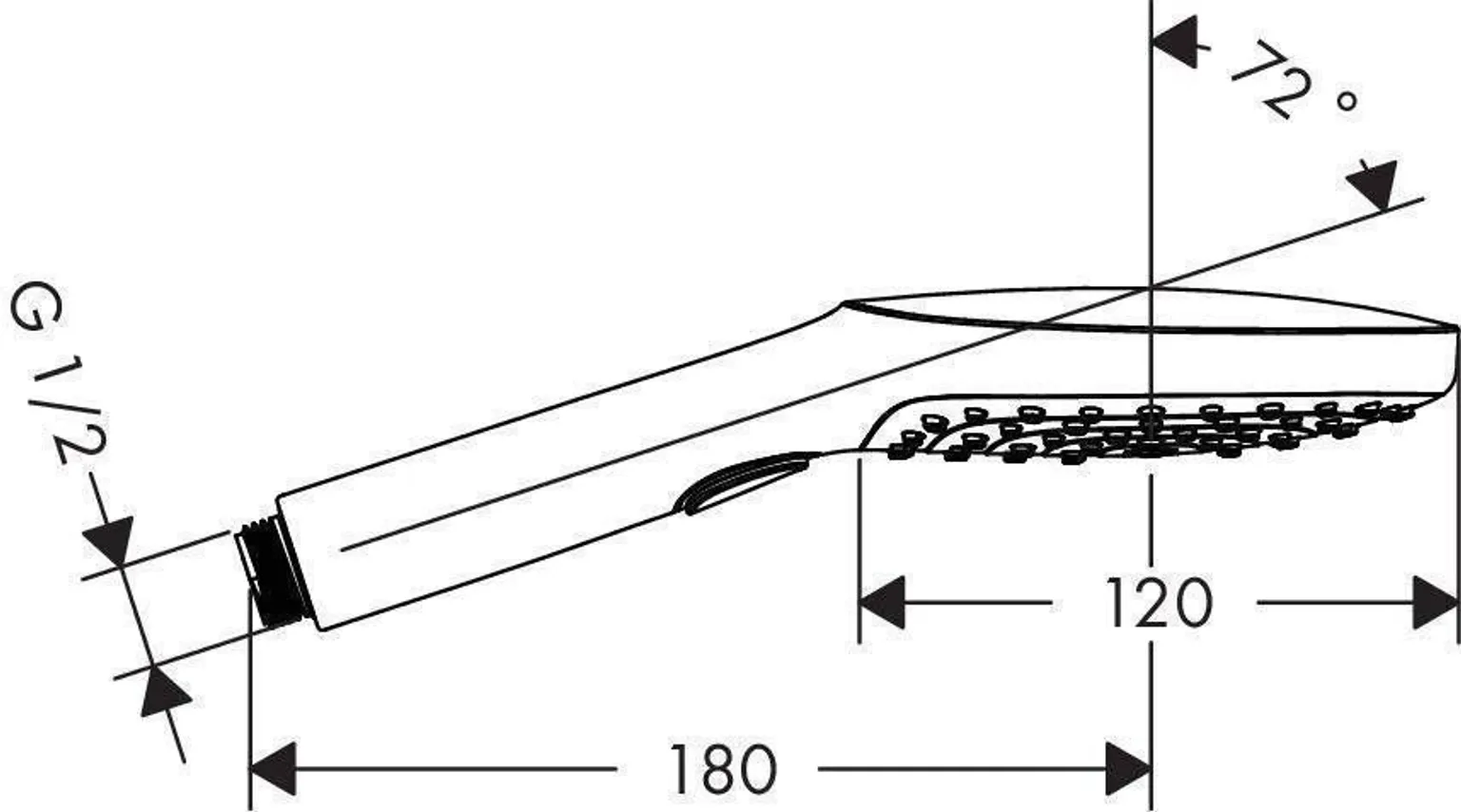 DUŠIOTSIK HANSGROHE RD SELECT 120