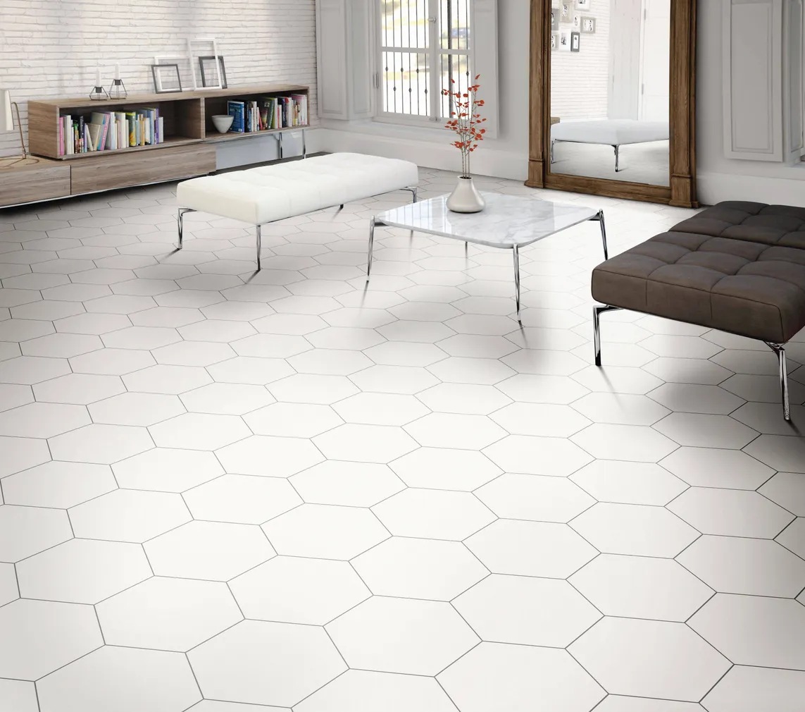 KERAAMILINE PLAAT REALONDA OPAL VALGE 28,5X33CM 1M² PAKIS