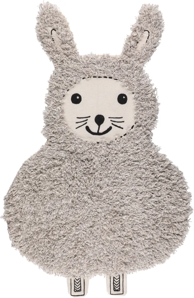 VAIP 4LIVING JÄNES 60X110CM 100% PUUVILL VALGE