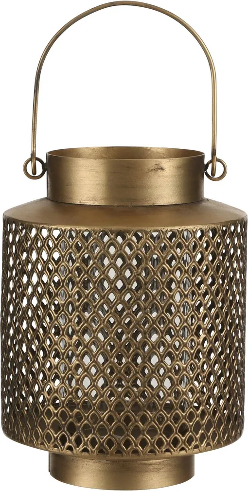 LATERN MICA DECORATIONS Ø17X22CM KULDNE