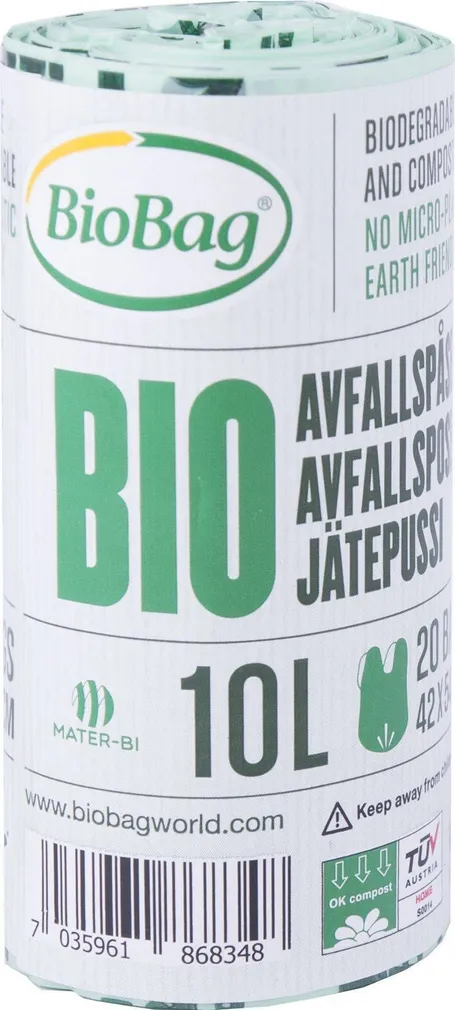 BIOLAGUNEV PRÜGIKOTT BIOBAG 10L, 20TK