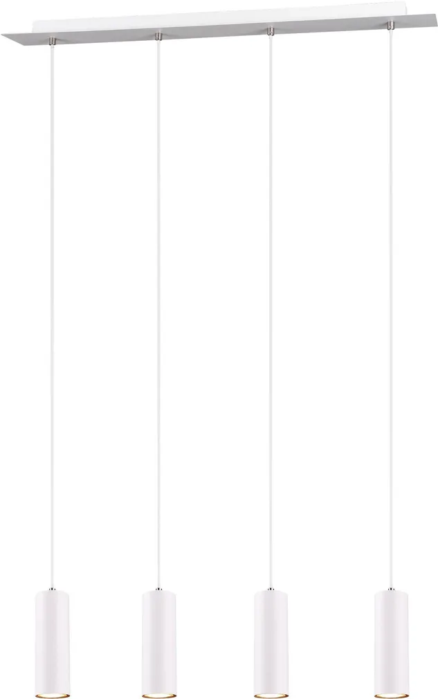 LAELAMP TRIO MARLEY 4X35W GU10 VALGE