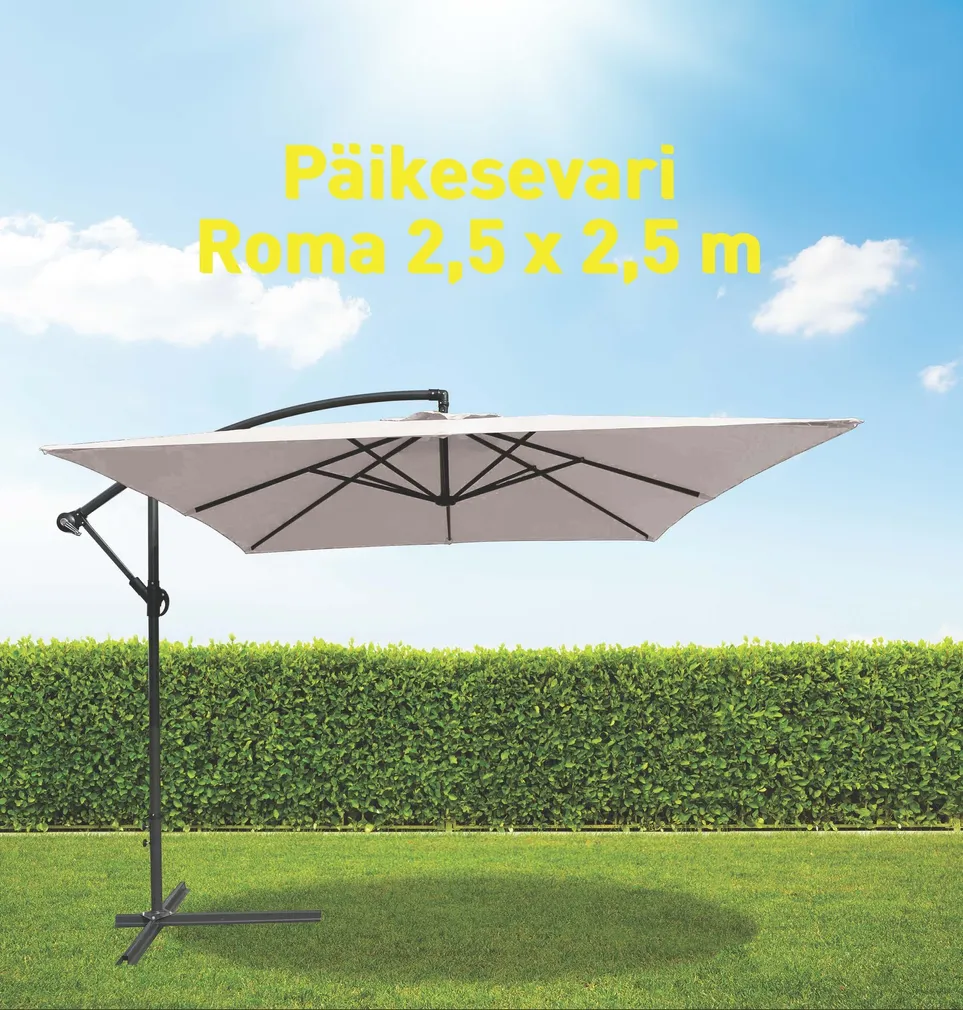 PÄIKESEVARI ROMA 2,5X2,5M 