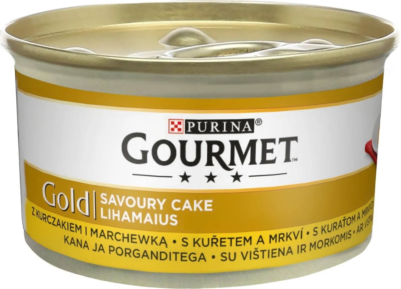KASSIKONSERV GOURMET GOLD KANA JA PORGANDITEGA 85G