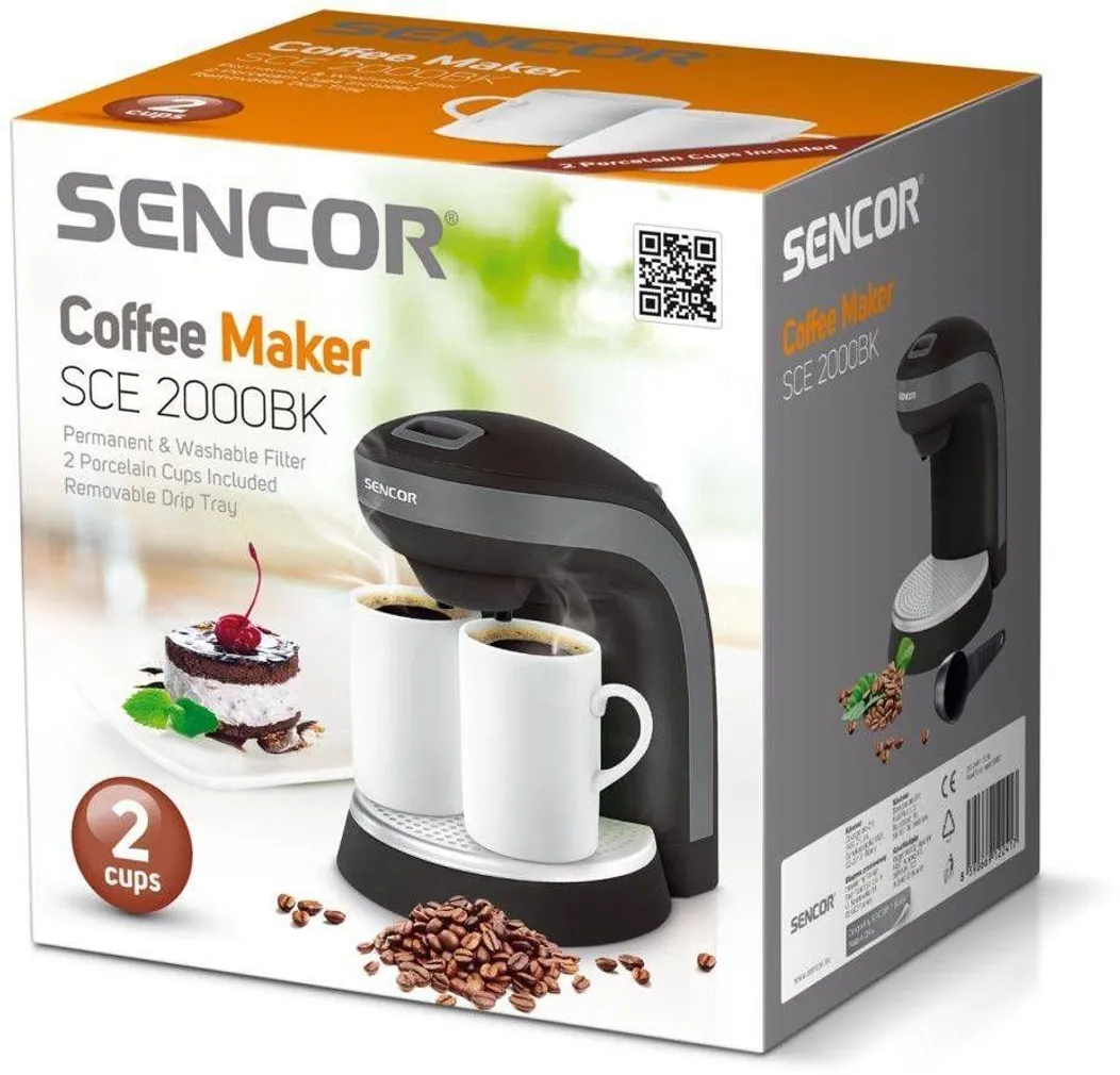 KOHVIMASIN SENCOR SCE2000BK 350W