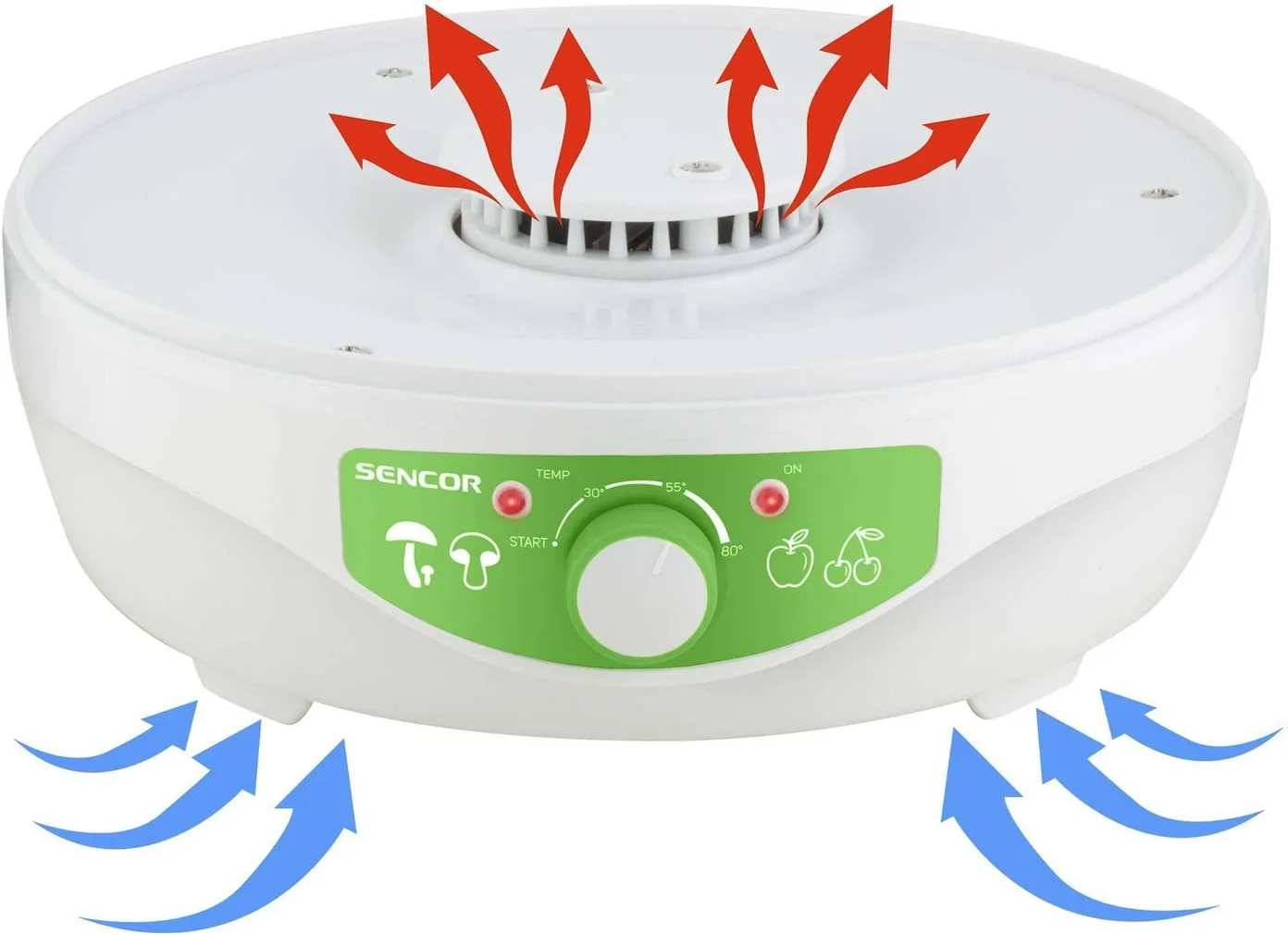 TOIDUKUIVATAJA SENCOR SFD790WH 250W