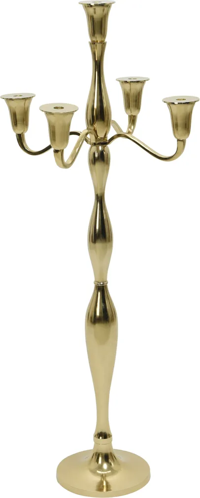 KÜÜNLAJALG 5-LE KULDNE 50X50X118CM ALUMIINIUM