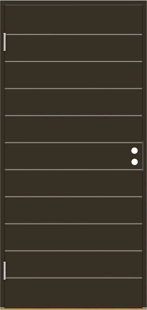 VÄLISUKS SWEDOOR BASIC B0070 PRUUN 9X21 VASAK