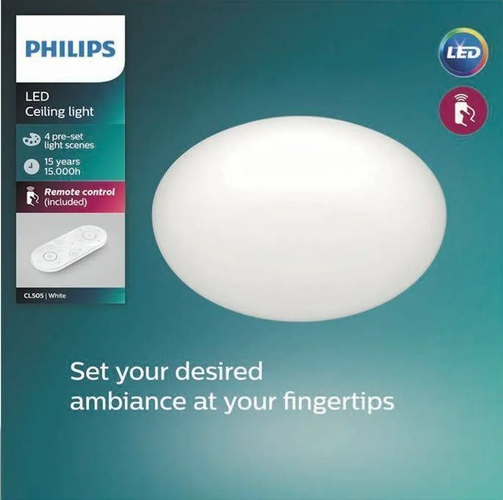 PLAFOON PHILIPS TOBA 23W LED 2800LM PULT