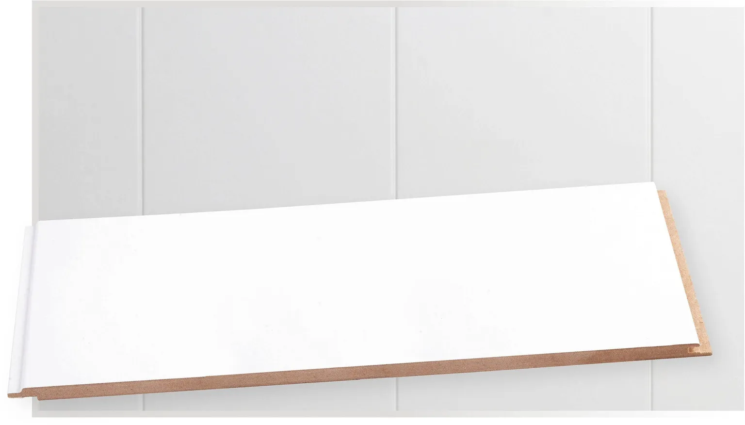 SEINAPANEEL NORDHOME MDF 8X315X2800MM ÜLEVÄRVITAV 2,65M2/PK