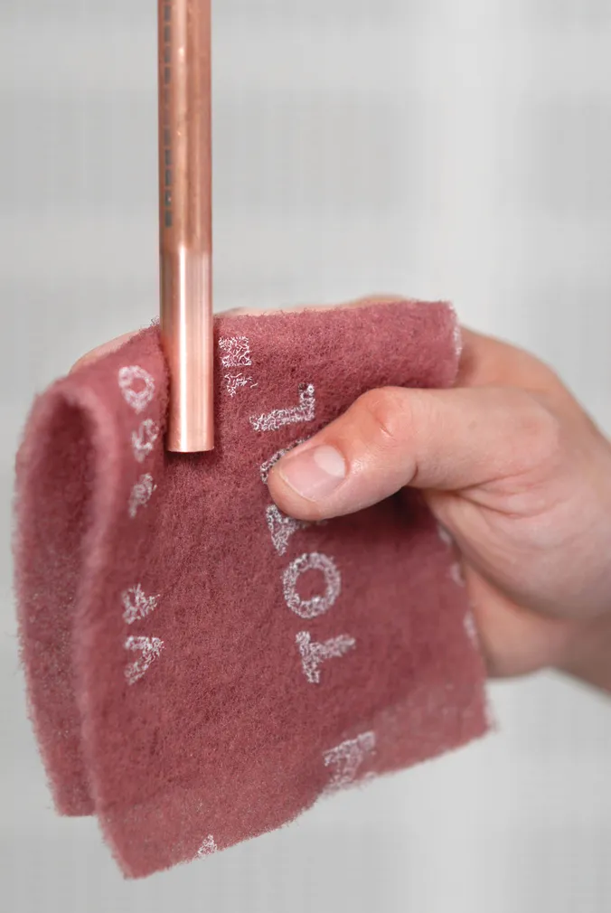 KARUKEEL MIRKA ÕHUKE 115X230MM VF PUNANE 3TK PAKIS