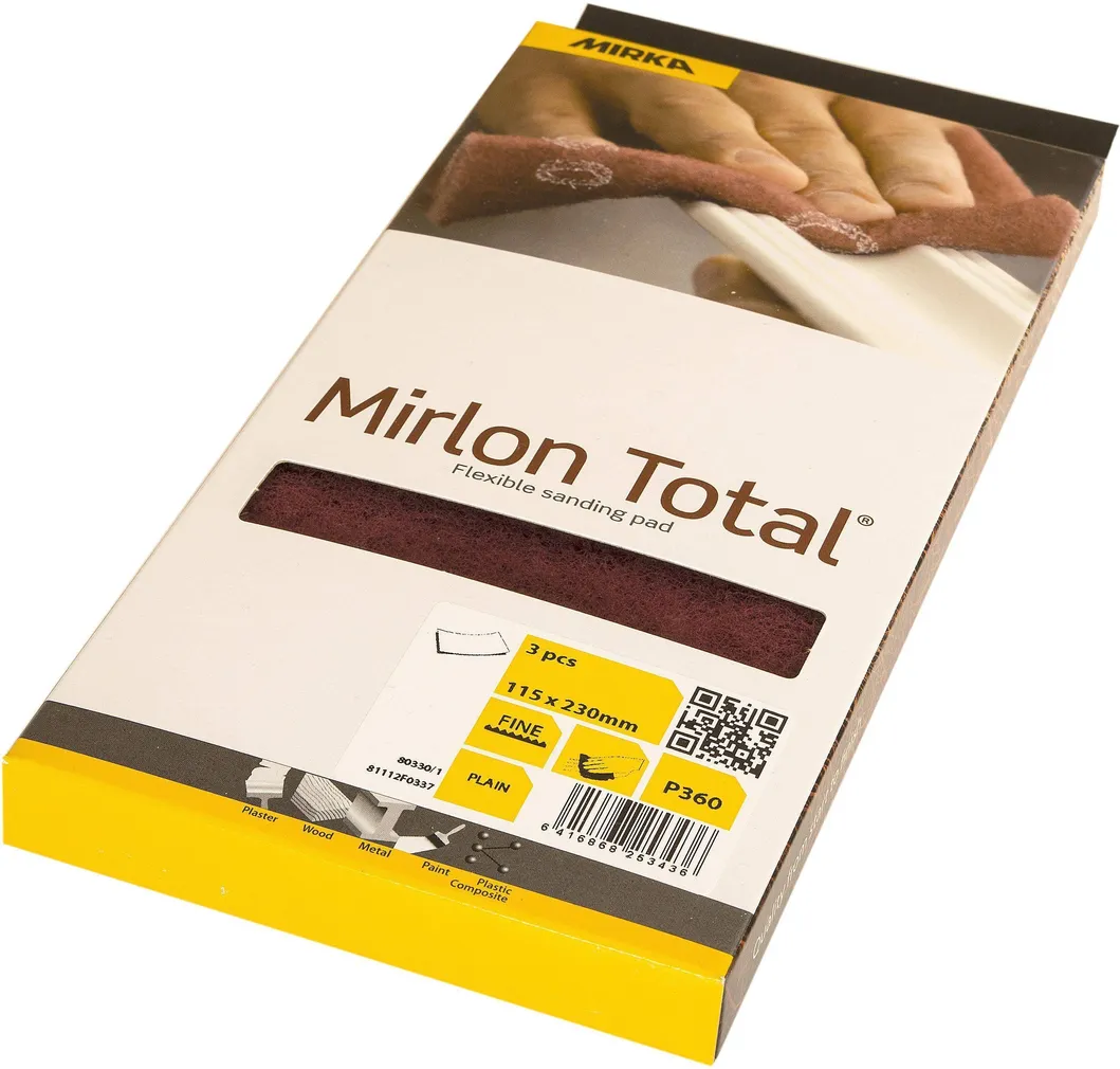 KARUKEEL MIRKA ÕHUKE 115X230MM VF PUNANE 3TK PAKIS