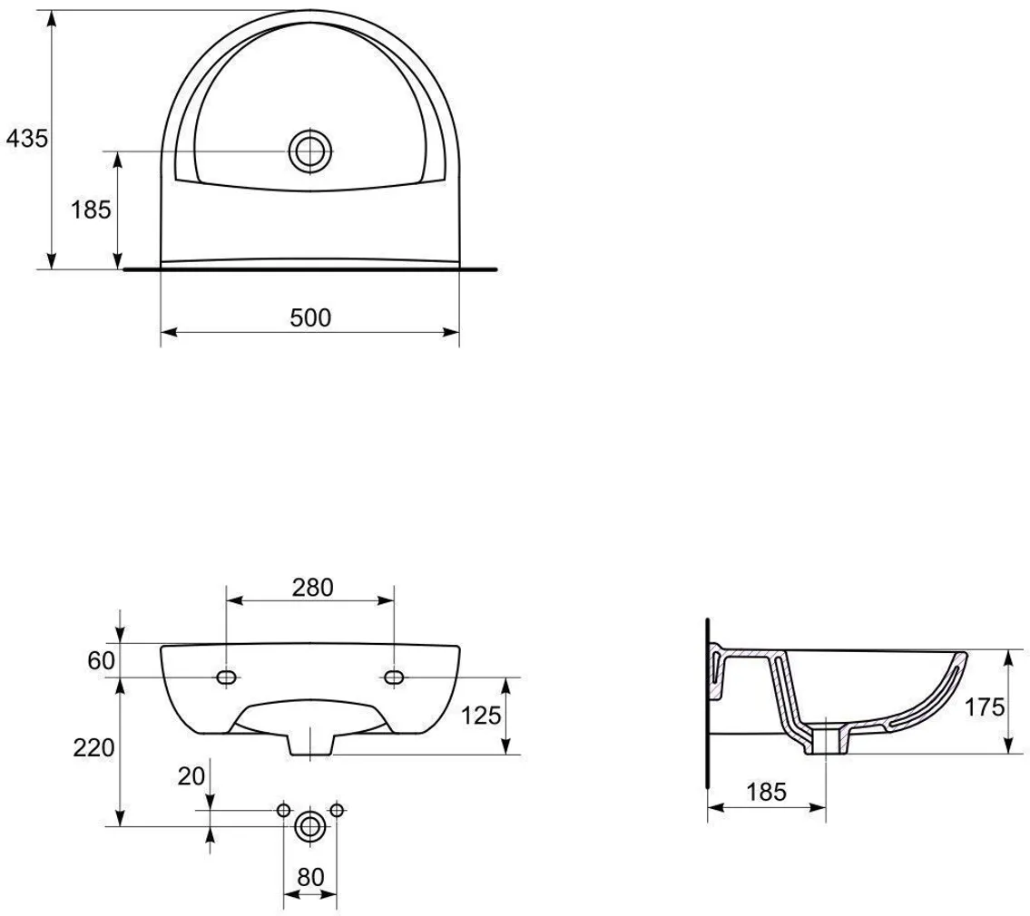 VALAMU CERSANIT PRESIDENT 50X43X18CM SEGISTIAVATA