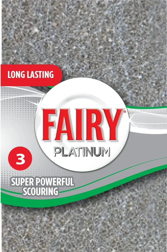 SVAMM FAIRY SCOURING PAD PLATINUM 3TK PAKIS