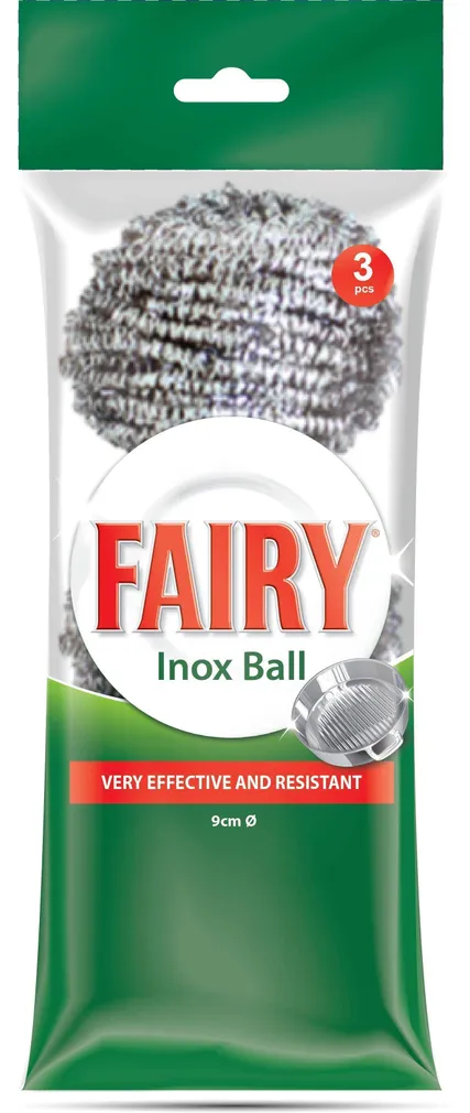 SVAMM FAIRY METAL SCOURER INOX BALL 3TK PAKIS