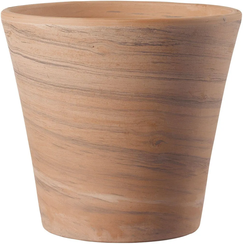 ÜMBRISPOTT DEROMA SAVIST CONO DUO MUSTA VALGE TRIIBULINE 16CM