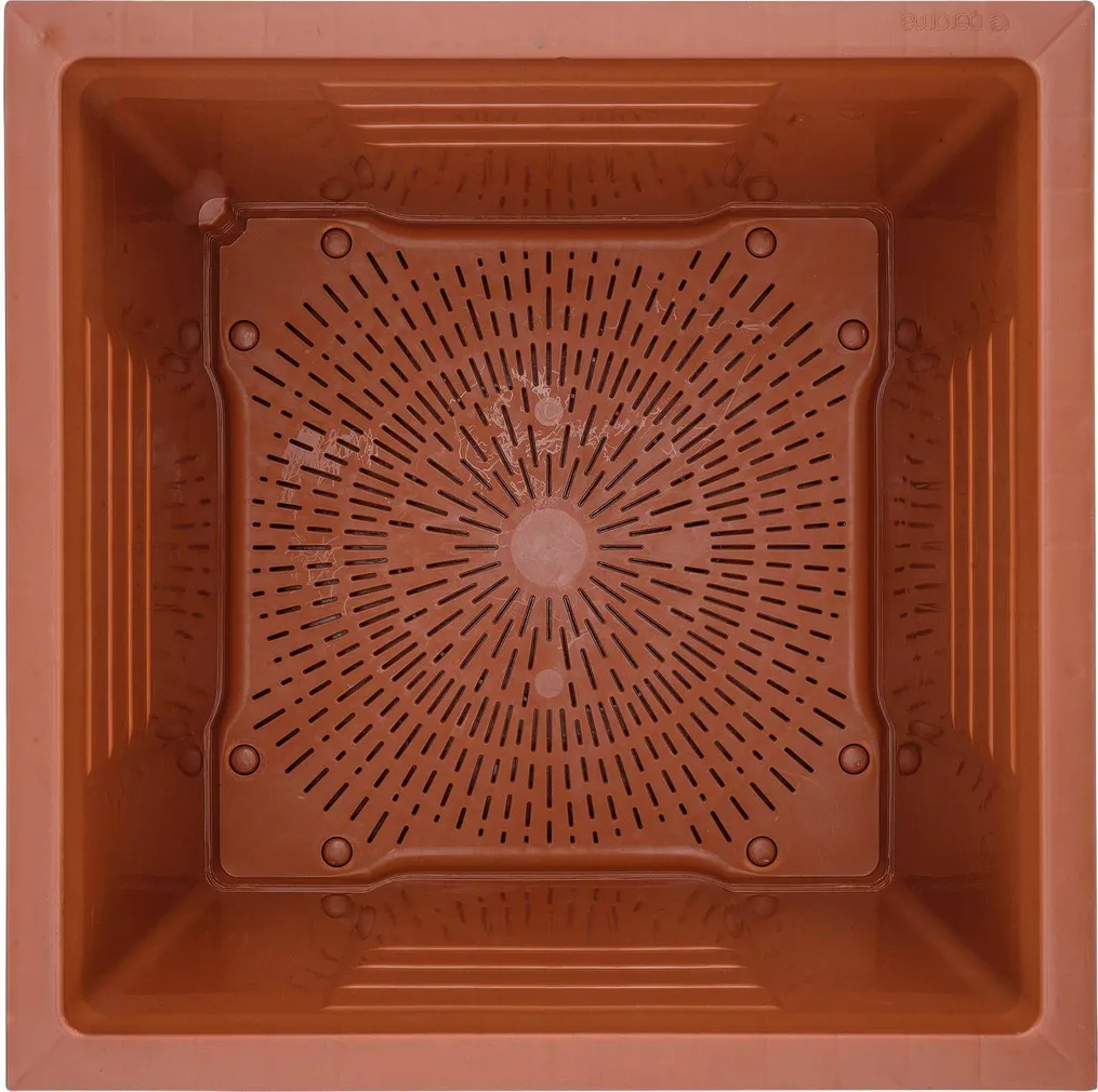 ÜMBRISPOTT DEROMA MILLENNIUM CORTEN RATASTEGA 49CM