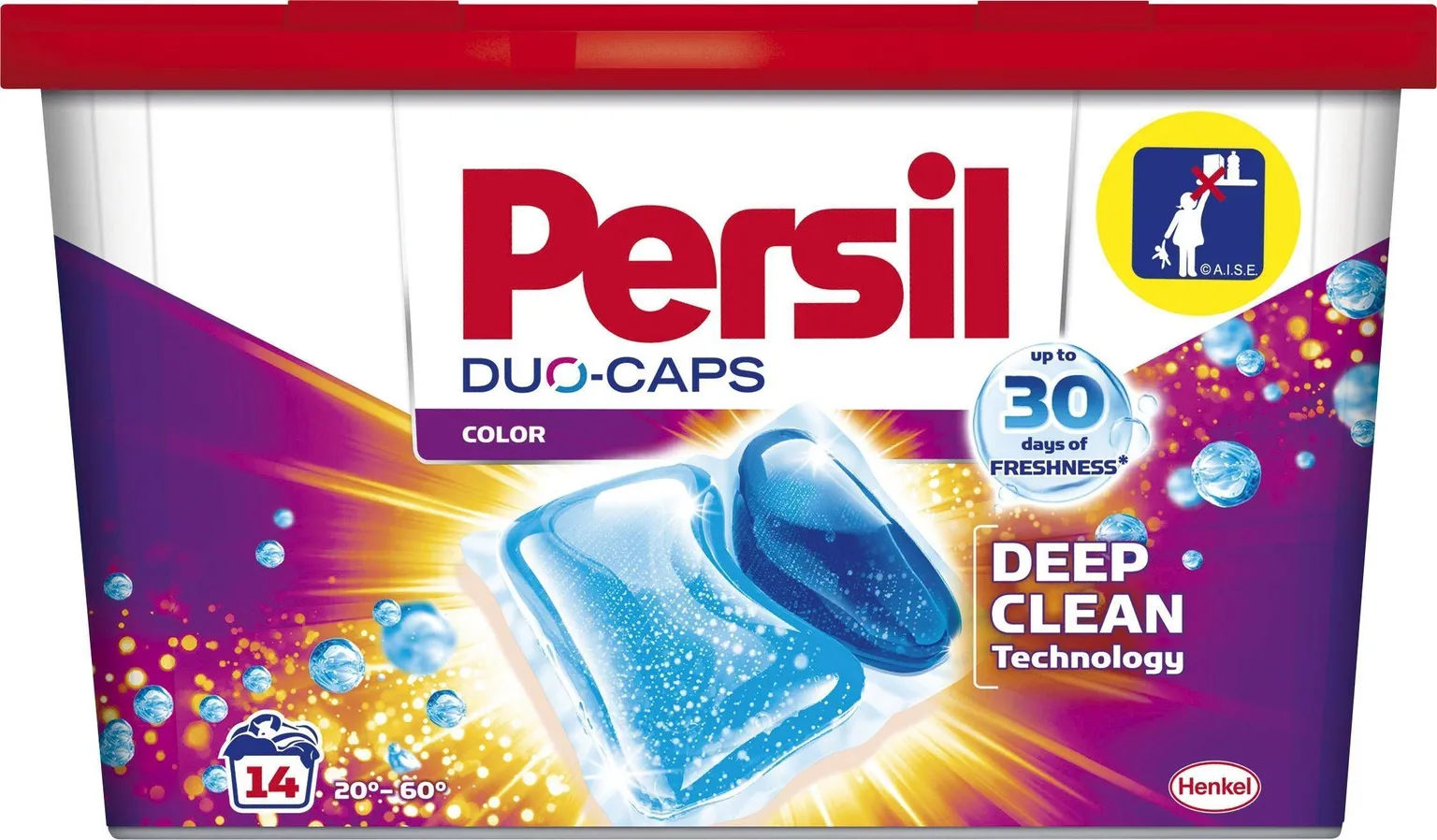 PESUKAPSLID PERSIL DUO-CAPS COLOR 14TK