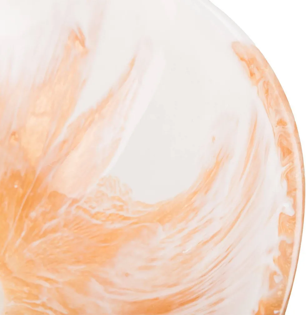 VALAMU GEMLOOK 437 Ø40X13CM KUNSTLIK VAIK KULDNE-VALGE