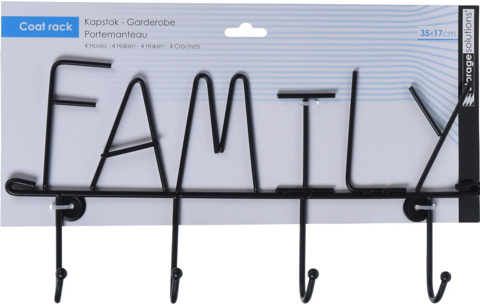 NAGI 4-KOHALINE 35X17CM METALLIST