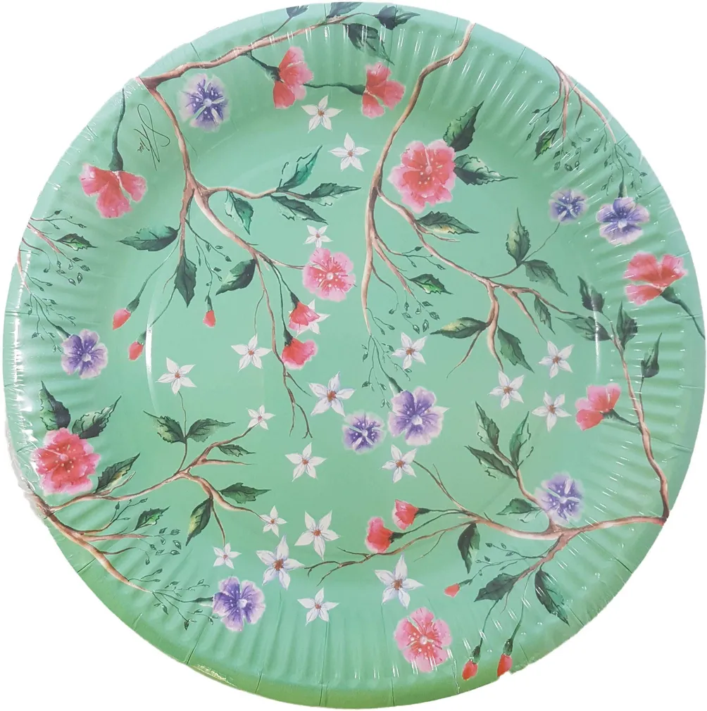 PAPPTALDRIK CASATREND 18CM ROHELINE 10TK PAKIS