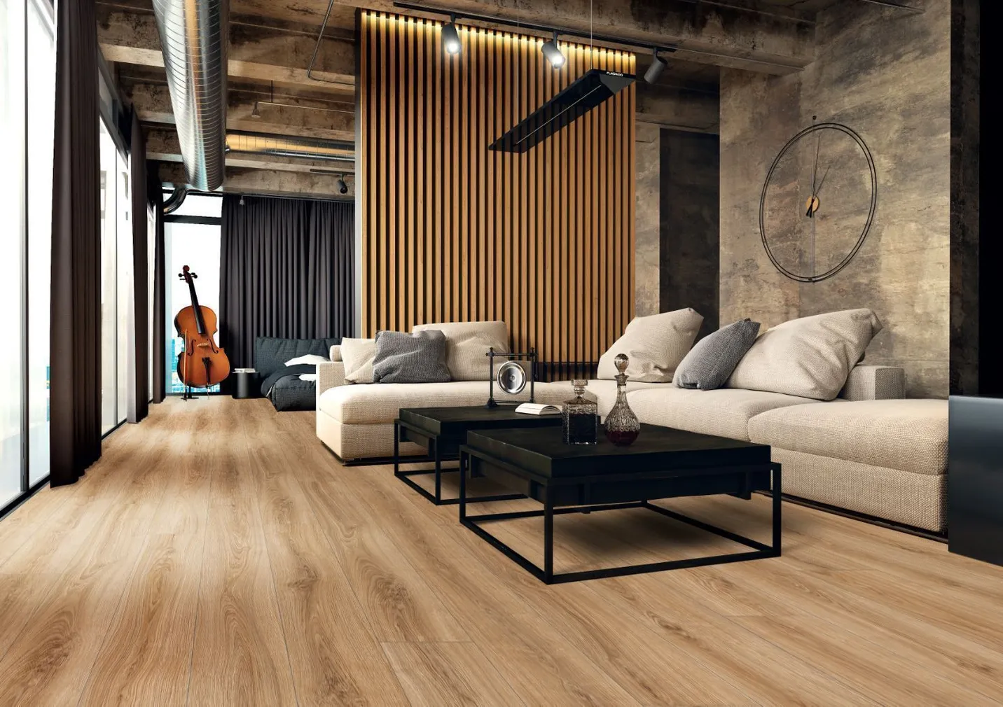 LAMINAATPARKETT 8MM TAMM SORENTO SOE PRUUN 1-LIPP 2,4M² PAKIS