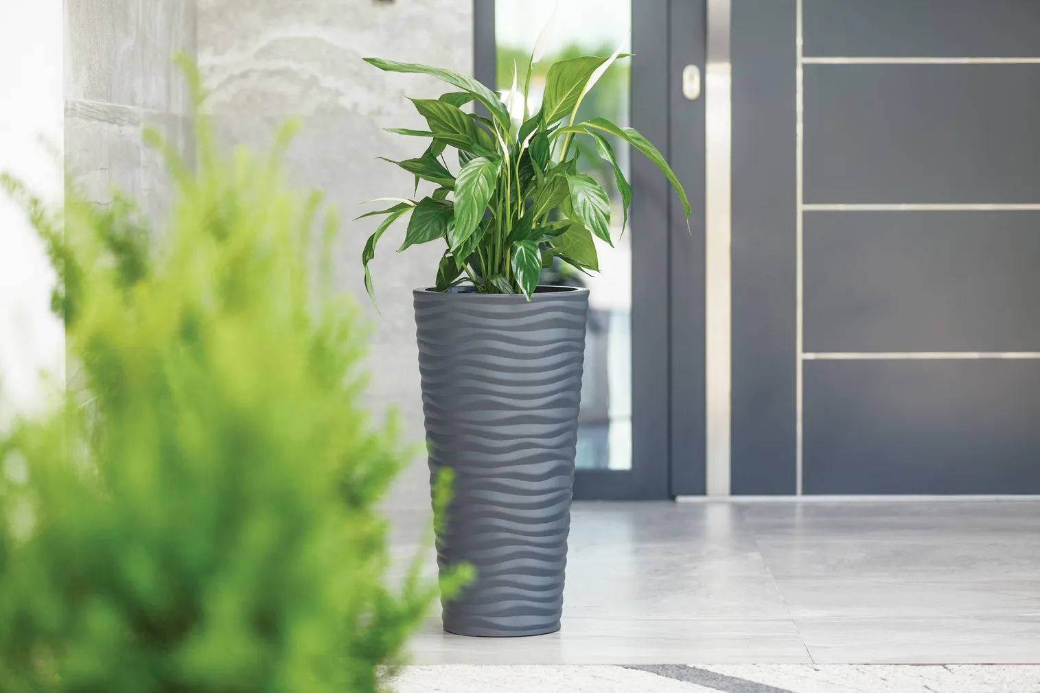 LILLEPOTT FORM-PLASTIC DUNES SLIM ÜMAR HALL 40CM