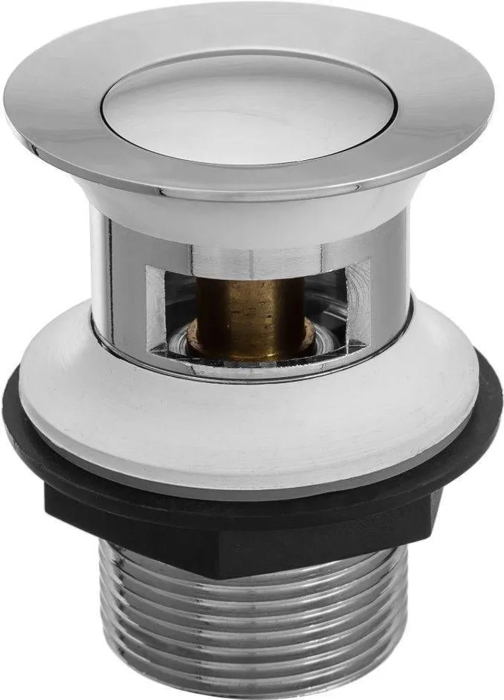 VALAMU ÄRAVOOLUPESA INVENA CLICK-CLACK ÜLEJOOKSUGA 1 1/4" KROOM