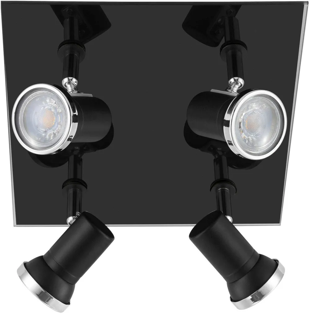 VANNITOAVALGUSTI EGLO TAMARA1 4X3,3W LED GU10 MUST