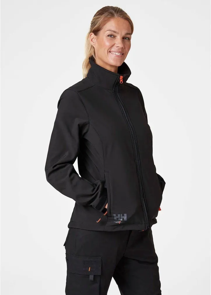 SOFTSHELL JAKK HELLY HANSEN LUNA NAISTE MUST XL