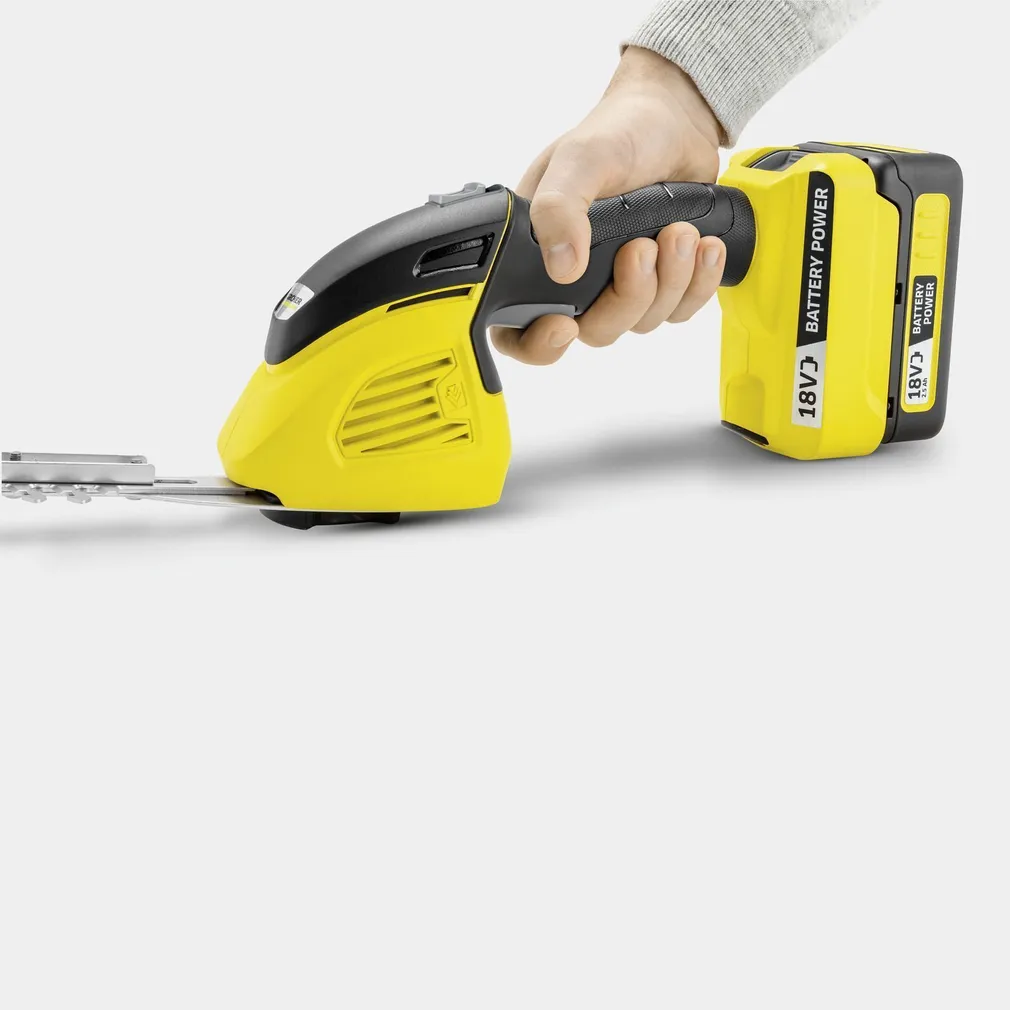 AKUMURUKÄÄRID JA -HEKILÕIKUR KÄRCHER GSH 18-20 18V, ILMA AKU JA LAADIJATA