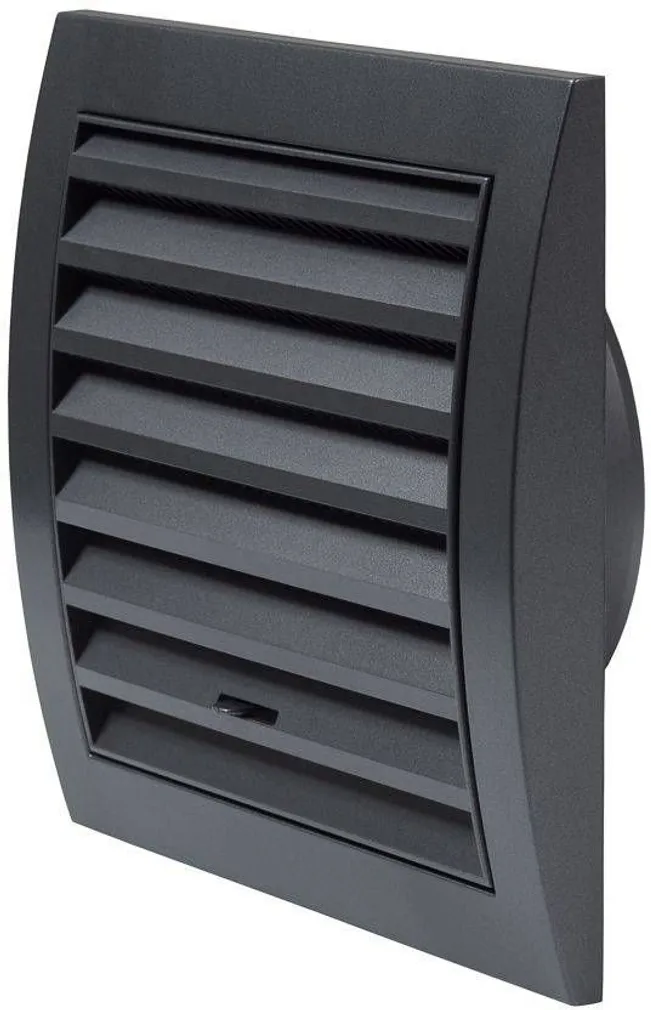 VENT.REST 148X153MM PLAST D-100MM REGULEERITAV ANTRATSIIT