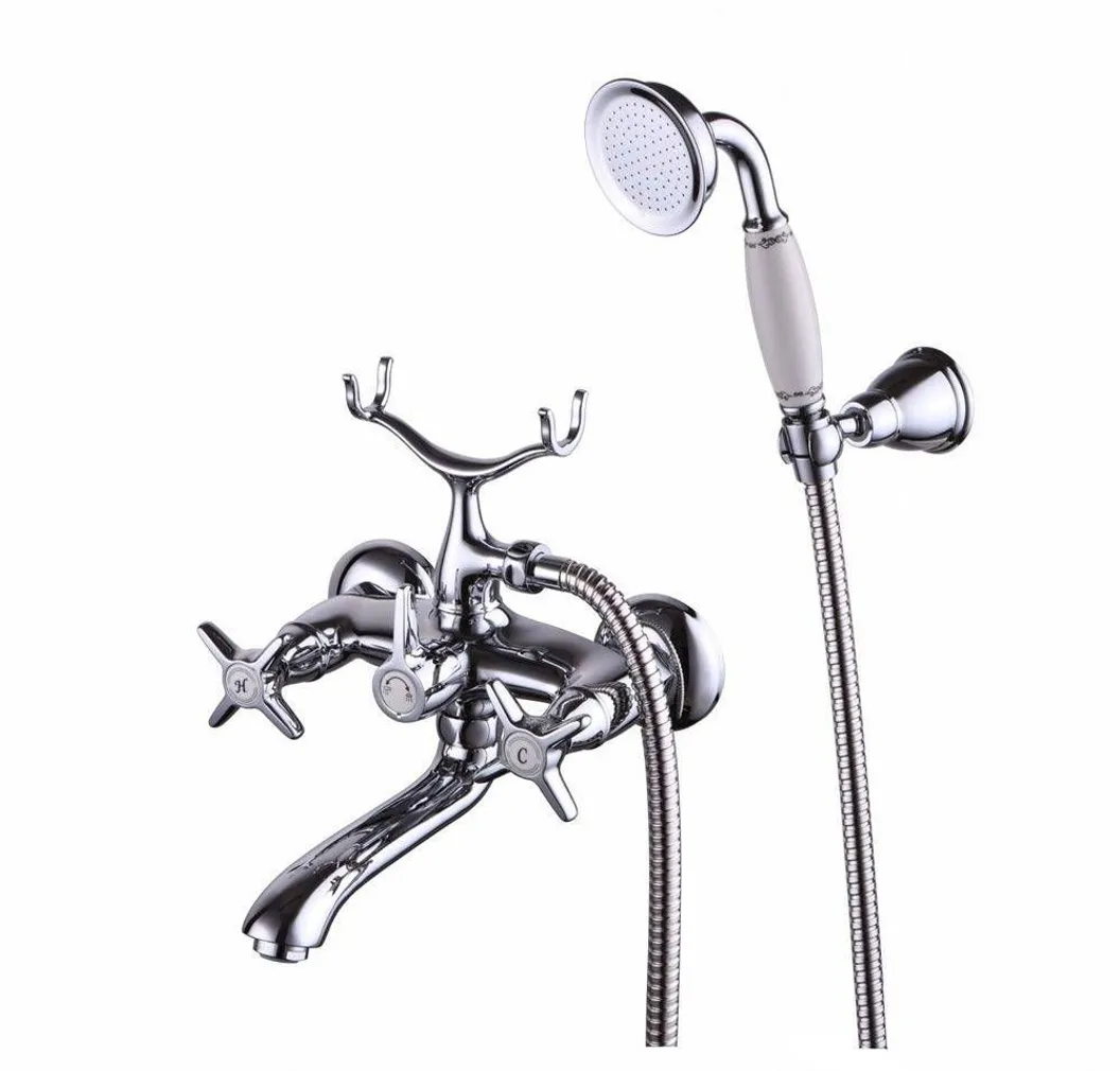 VANNI- JA DUŠISEGISTI BLUE STAR CAPRI CA 511 DUŠIKOMPLEKTIGA KROOM-VALGE