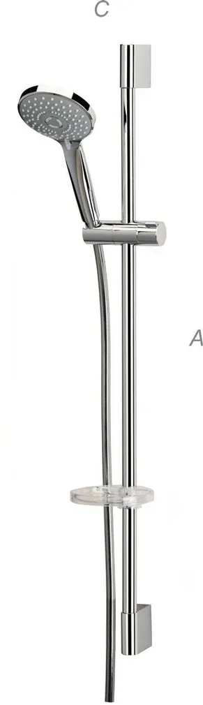 DUŠISEGISTI BLUE STAR MODENA MO 570 DUŠIKOMPLEKTIGA KROOM