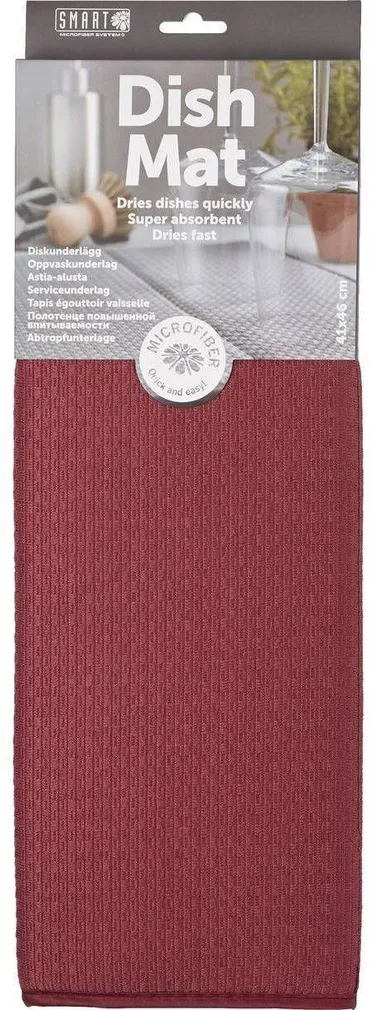 MIKROFIIBERLAPP 46X41 BURGUNDIA