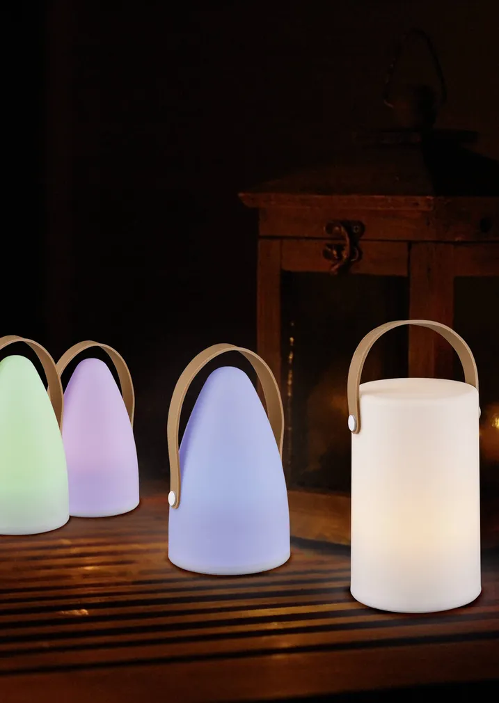 LAUALAMP REALITY HAITI LED RGBW VALGE IP44