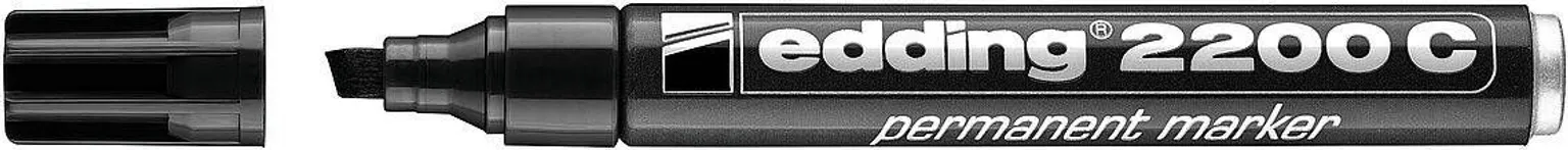 MARKER EDDING PERMANENTNE 2200C MUST 1-5MM LÕIGATUD OTS