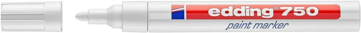 VÄRVIMARKER EDDING 750 VALGE 2-4MM