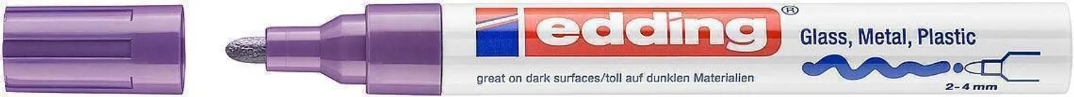 VÄRVIMARKER EDDING PERMANENTE 750 LILLA 2-4MM