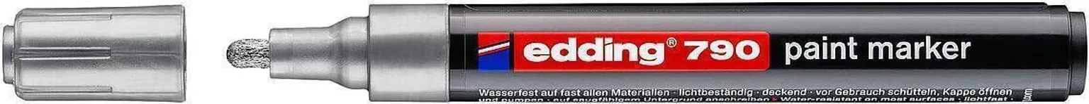 VÄRVIMARKER EDDING PERMANENTE 790 HÕBE 2-3MM PLASTIK KEST