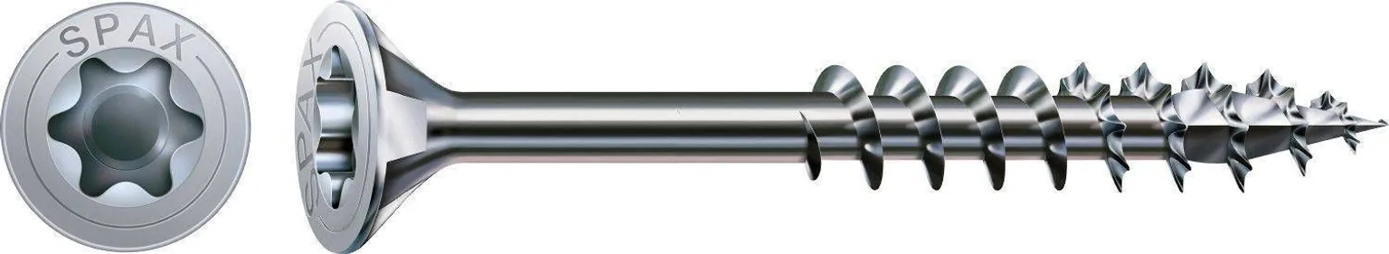 PUIDUKRUVI SPAX 6,0X120/68 ZN T30 OSAKEERE 100TK PAKIS