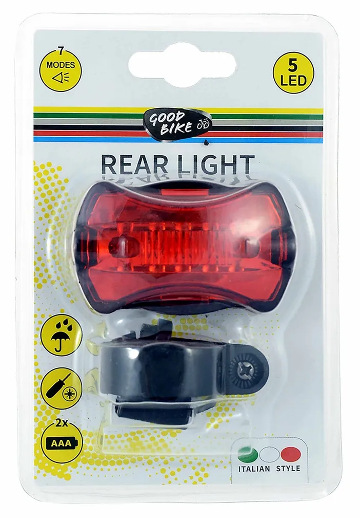 RATTA TAGATULI GOOD BIKE HERO 5LED 7 FUNKTSIOONI