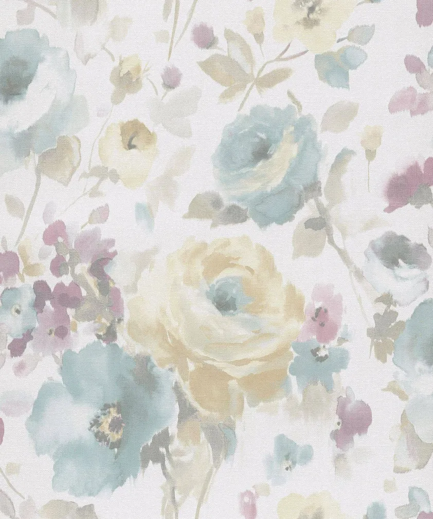 TAPEET GRANDECO SARAFINA SN3005 AKVARELL LILL