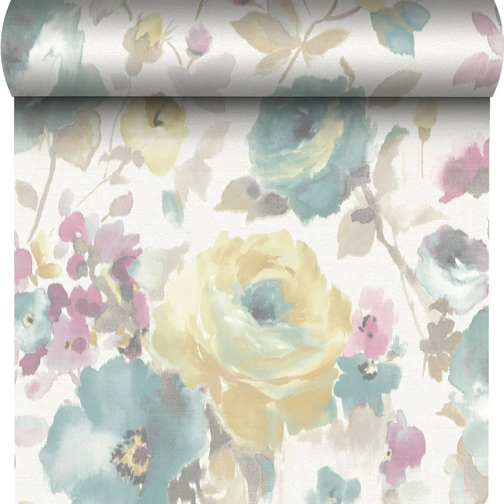 TAPEET GRANDECO SARAFINA SN3005 AKVARELL LILL