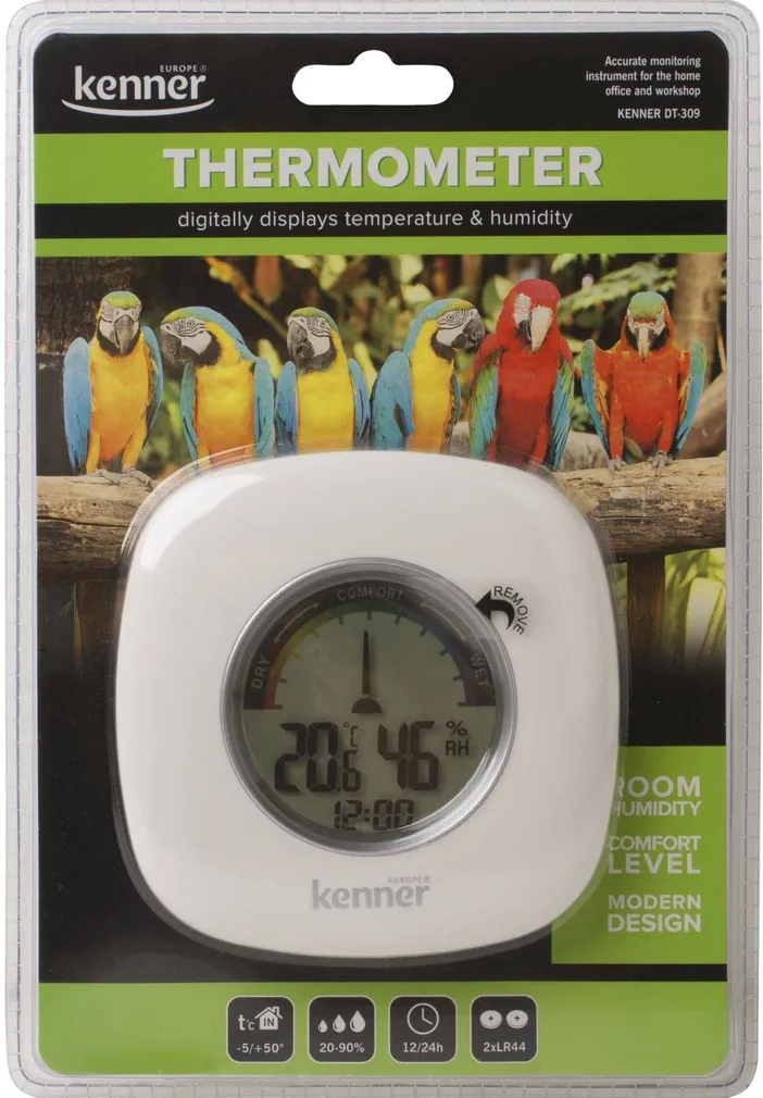 SISETERMOMEETER KENNER DIGITAALNE/HÜGROMEETER/KELL