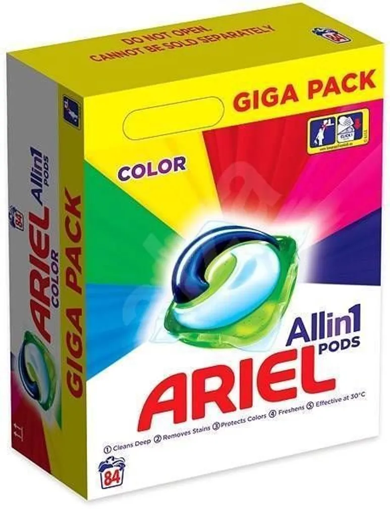 PESUKAPSLID ARIEL COLOR 3IN1 GIGA PACK 3X28TK