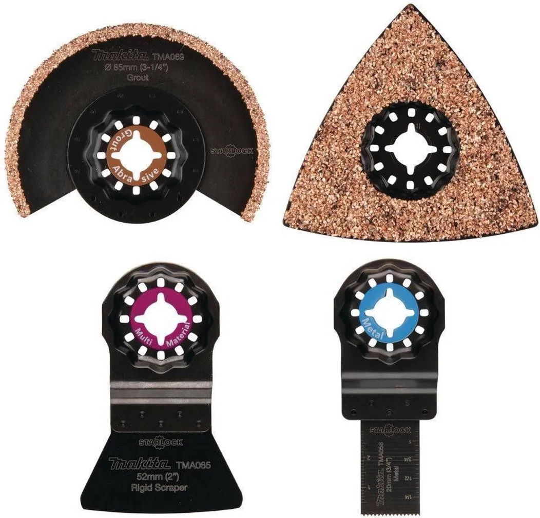 MULTITOOL TARVIKUTE KOMPLEKT MAKITA PLAATIMISTÖÖDELE