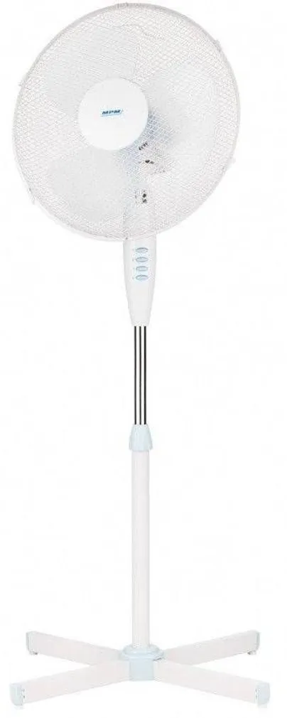 PÕRANDAVENTILAATOR MPM-17 50W 3 KIIRUST VALGE